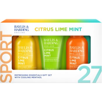 Baylis & Harding Men's Citrus Lime & Mint set cadou pentru barbati - imagine 2